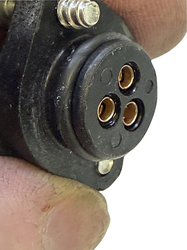 New O ring in place